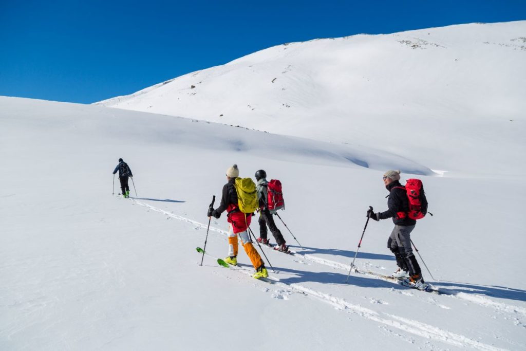 Skitour zur Ötzifundstelle mit dem Extrem-Skifahrer Axel Naglich<br/>Skitour al luogo di ritrovamento di Ötzi con lo scialpinista Axel Naglich <br/>Skitour to the findspot of the Iceman wit the extreme athlete Axel Naglich<br/><br/>