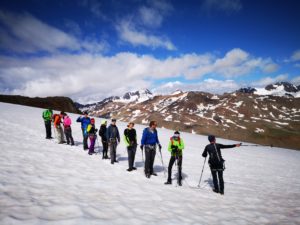 Tour zur Ötzi-FundstelleTour al luogo di ritrovamento di ÖtziTour to the iceman discovery site30 July 2019