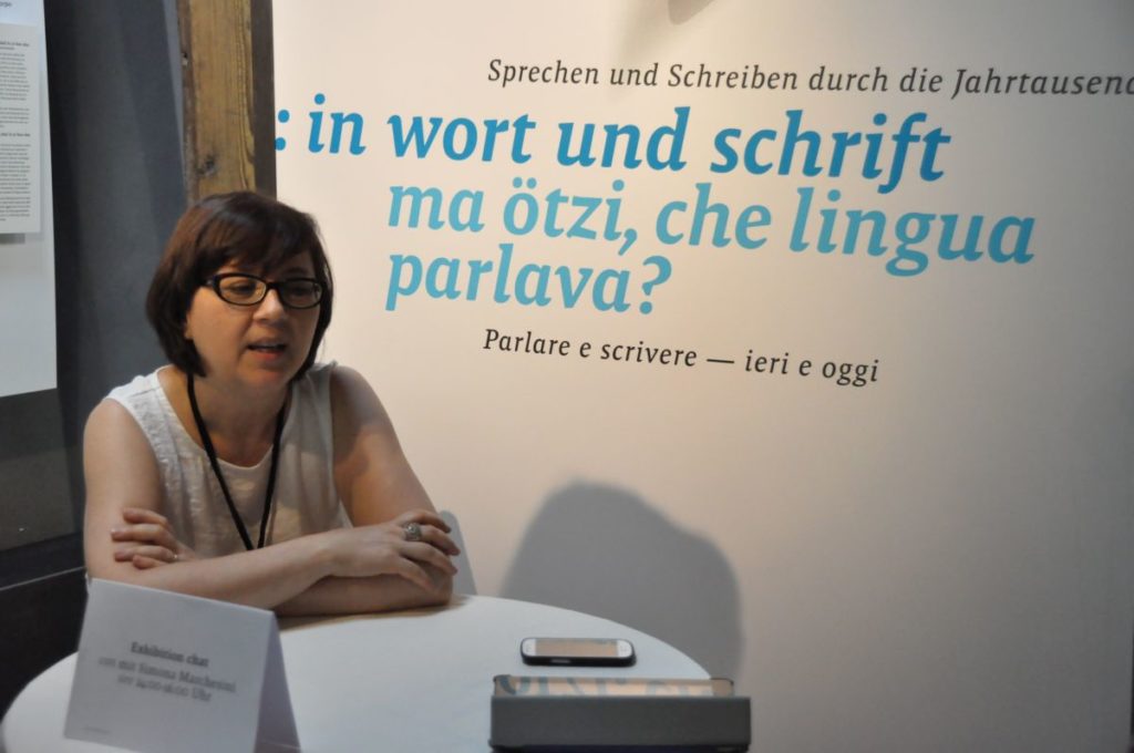 Exhibition chat with Simona Marchesini