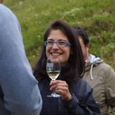 Aperitif auf der Mastaunalm<br />Aperitivo alla malga Mastaun<br /> Having an aperitiv at the alm Mastaun<br /><br />1810 m