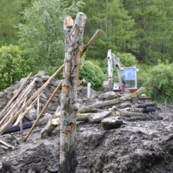 Arbeiten für das neue Areal im Freilichtbereich<br />Lavori nellarea nuova della zona allaperto dellarcheoParc della val Senales<br />Working for the new outside area of archeoParc <br /><br />Summer 2016