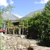 Arbeiten für das neue Areal im Freilichtbereich<br />Lavori nellarea nuova della zona allaperto dellarcheoParc della val Senales<br />Working for the new outside area of archeoParc <br /><br />Summer 2016
