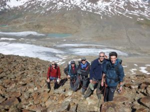 Gletschertour zur Ötzifundstelle mit Hans KammerlanderEscursione alpinistica al luogo di ritrovamento dellUomo venuto dal ghiaccio con Hans KammerlanderMountaineering trip to the findspot of the Iceman with Hans KammerlanderÖtzi Glacier Tour Summer 2016