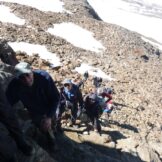 Gletschertour zur Ötzifundstelle mit Hans Kammerlander<br />Escursione alpinistica al luogo di ritrovamento dellUomo venuto dal ghiaccio con Hans Kammerlander<br />Mountaineering trip to the findspot of the Iceman with Hans Kammerlander<br /><br />Ötzi Glacier Tour Summer 2016