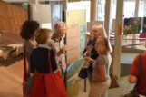 Eröffnung der Ausstellung Ein Haus wie damals. Bauen mit Holz, Lehm und Reet seit 5.000 Jahren<br />Inaugurazione della mostra La casa di Ötzi. Ricostruzione di una capanna preistorica<br /> Opening ceremony of the archeoParc exhibition on reconstructing a Bell-Baker Culture house<br /><br />f.l.t.r. Annaluisa Pedrotti, Nicola Degasperi, Raffaella Poggiani, Cristina Longhi<br />July 2016