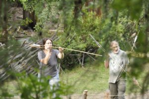 Die archeoParc-Bauwoche 2016 Una settimana allinsegna delle capanne di Ötzi 2016House Building Week 2016July 2016