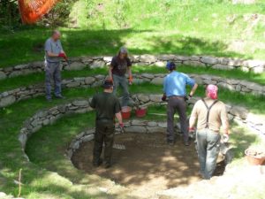 Die archeoParc-Bauwoche 2016 Una settimana allinsegna delle capanne di Ötzi 2016House Building Week 2016July 2016