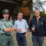 Eröffnung der neuen Ausstellung und Areale<br />Inaugurazione delle nuove mostre e aree<br />Opening of the new exhibitions and areas<br />f.l.t.r. Michael Stofner, Herbert Niederfriniger, Rainald Tirler<br /><br />July 2017