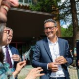 Eröffnung der neuen Ausstellung und Areale<br />Inaugurazione delle nuove mostre e aree<br />Opening of the new exhibitions and areas<br />f.l.t.r. Alexander Rainer, Johanna Niederkofler, Karl Josef Rainer, Arno Kompatscher, Michael Grüner, Sonja Santer<br /><br />July 2017
