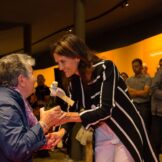 Eröffnung der neuen Ausstellung und Areale<br />Inaugurazione delle nuove mostre e aree<br />Opening of the new exhibitions and areas<br />f.l.t.r. Erika Simon, Sonja Santer<br /><br />July 2017