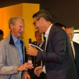 Eröffnung der neuen Ausstellung und Areale<br />Inaugurazione delle nuove mostre e aree<br />Opening of the new exhibitions and areas<br />f.l.t.r. Karl Laterner, Arno Kompatscher<br /><br />July 2017