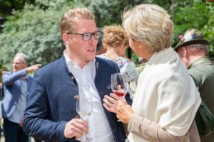 Eröffnung der neuen Ausstellung und ArealeInaugurazione delle nuove mostre e areeOpening of the new exhibitions and areasf.l.t.r. Benjamin Raffeiner, Monika GamperJuly 2017