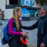Ötzi Glacier Tour with Gela Allmann<br />August 2017<br /><br />f.l.t.r. Johanna Niederkofler, Gela Allmann, Robert Ciatti