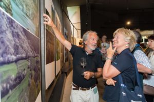 Eröffnung der Sonderausstellung Wasserführend im archeoParc SchnalstalInaugurazione della mostra Vene dacqua nellarcheoParc Val SenalesExhibition on different irrigation systems at the archeoParc Val SenalesarcheoParc Schnalstal7 July 2019