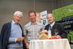 Eröffnung der Sonderausstellung Wasserführend im archeoParc SchnalstalInaugurazione della mostra Vene dacqua nellarcheoParc Val SenalesExhibition on different irrigation systems at the archeoParc Val SenalesarcheoParc Schnalstal7 July 2019