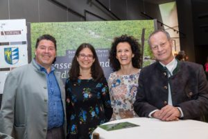 Eröffnung der Sonderausstellung Wasserführend im archeoParc SchnalstalInaugurazione della mostra Vene dacqua nellarcheoParc Val SenalesExhibition on different irrigation systems at the archeoParc Val SenalesarcheoParc Schnalstal7 July 2019