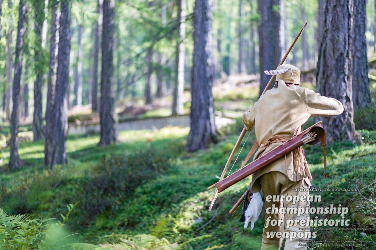 Europäische Meisterschaften im Prähistorischen Bogenschießen im SchnalstalCampionati europei di tiro con larco preistorico nella Val SenalesEuropean Championship for prehistoric archery in the Val Senales valleySeptember 2018