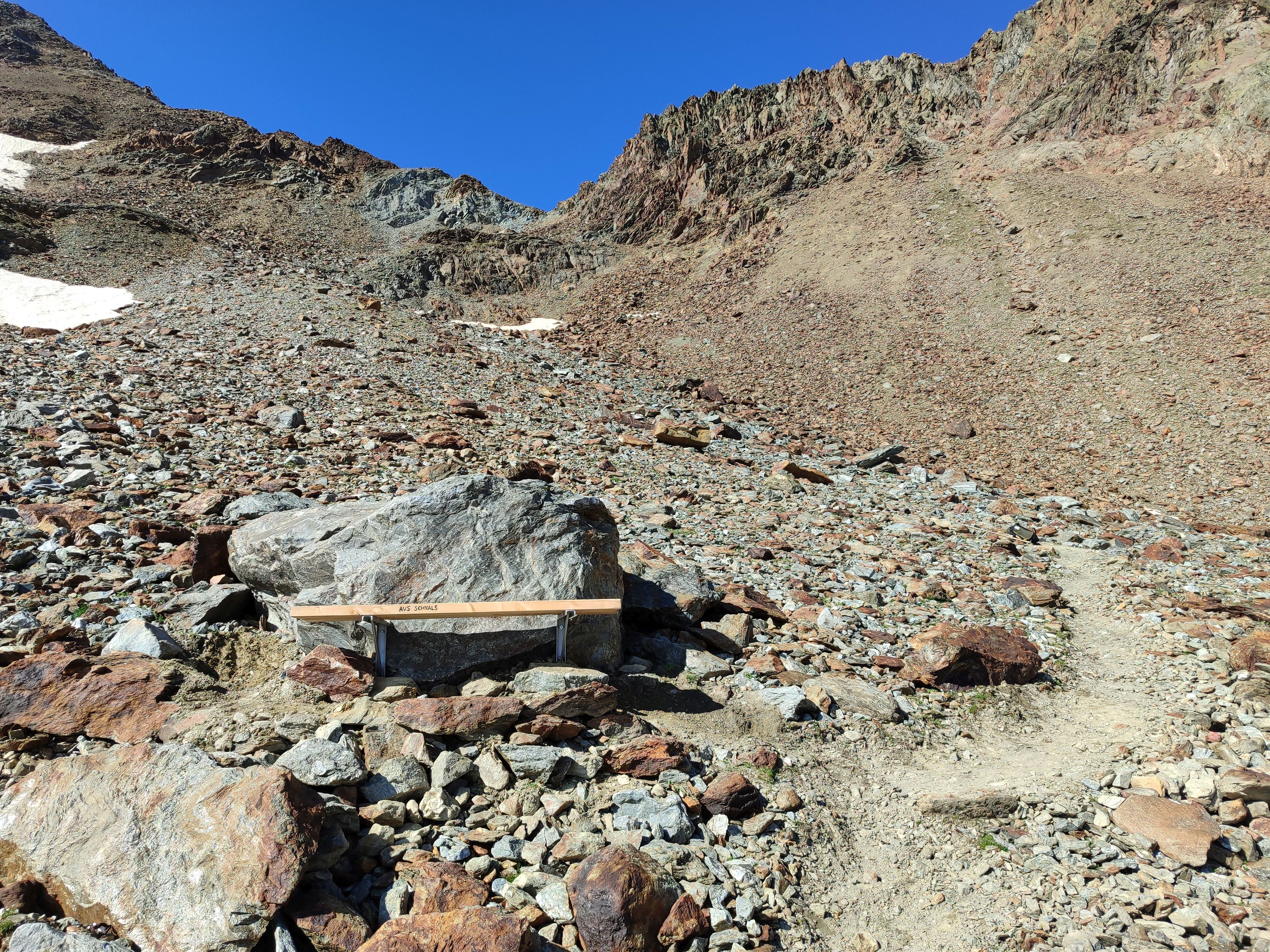 Bergmesse auf dem Langgrubjoch anlässlich der Eröffnung des Wanderweges Nr.1