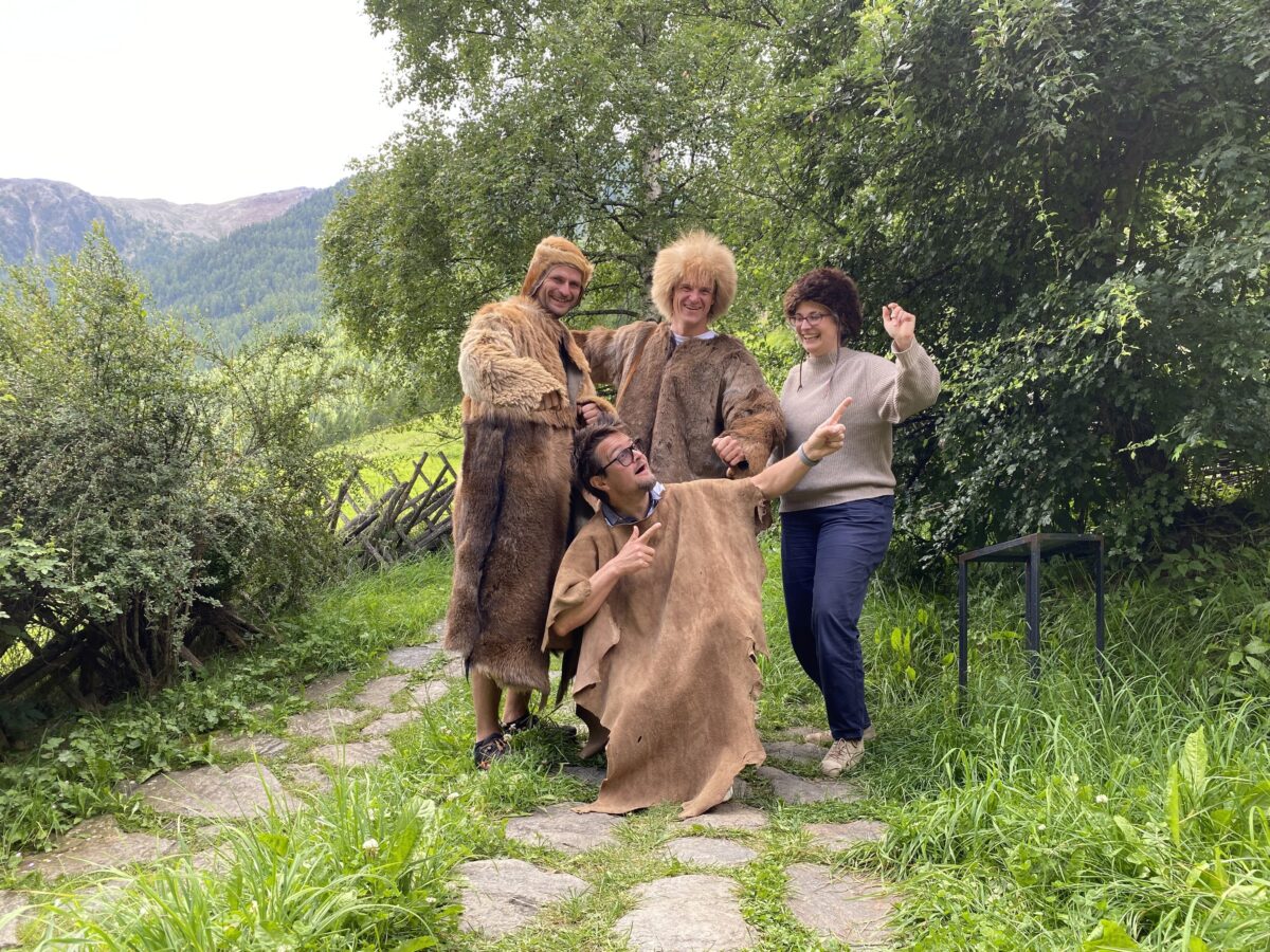 F.l.t.r. Dominik Hartmann (Salty Trailrunning), Stefan Ehrmeier (Salty Trailrunning), Johanna Niederkofler. Bottom: Dietmar Didi Weithaler<br/><br/>July 2025