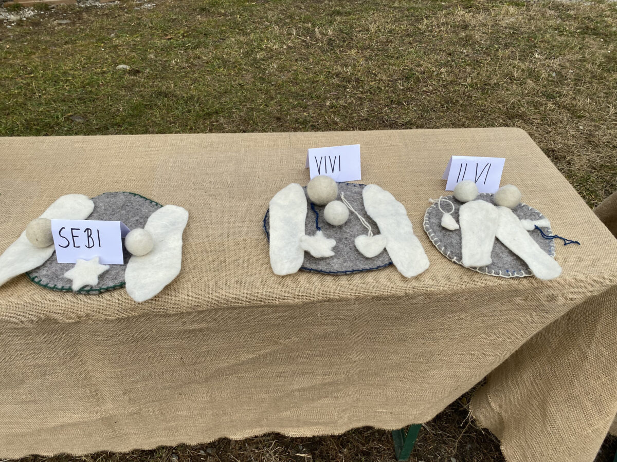 Werkstücke der Kinderwerkwoche<br/> I lavori finiti del grest autunnale<br/><br/>October 2025