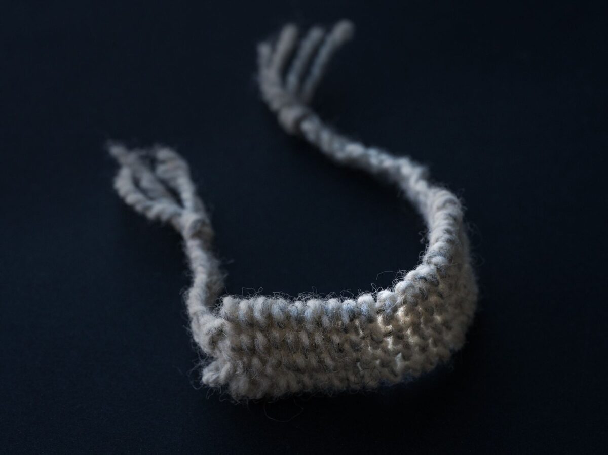 Handweben in der Besucherwerkstatt (Armband)