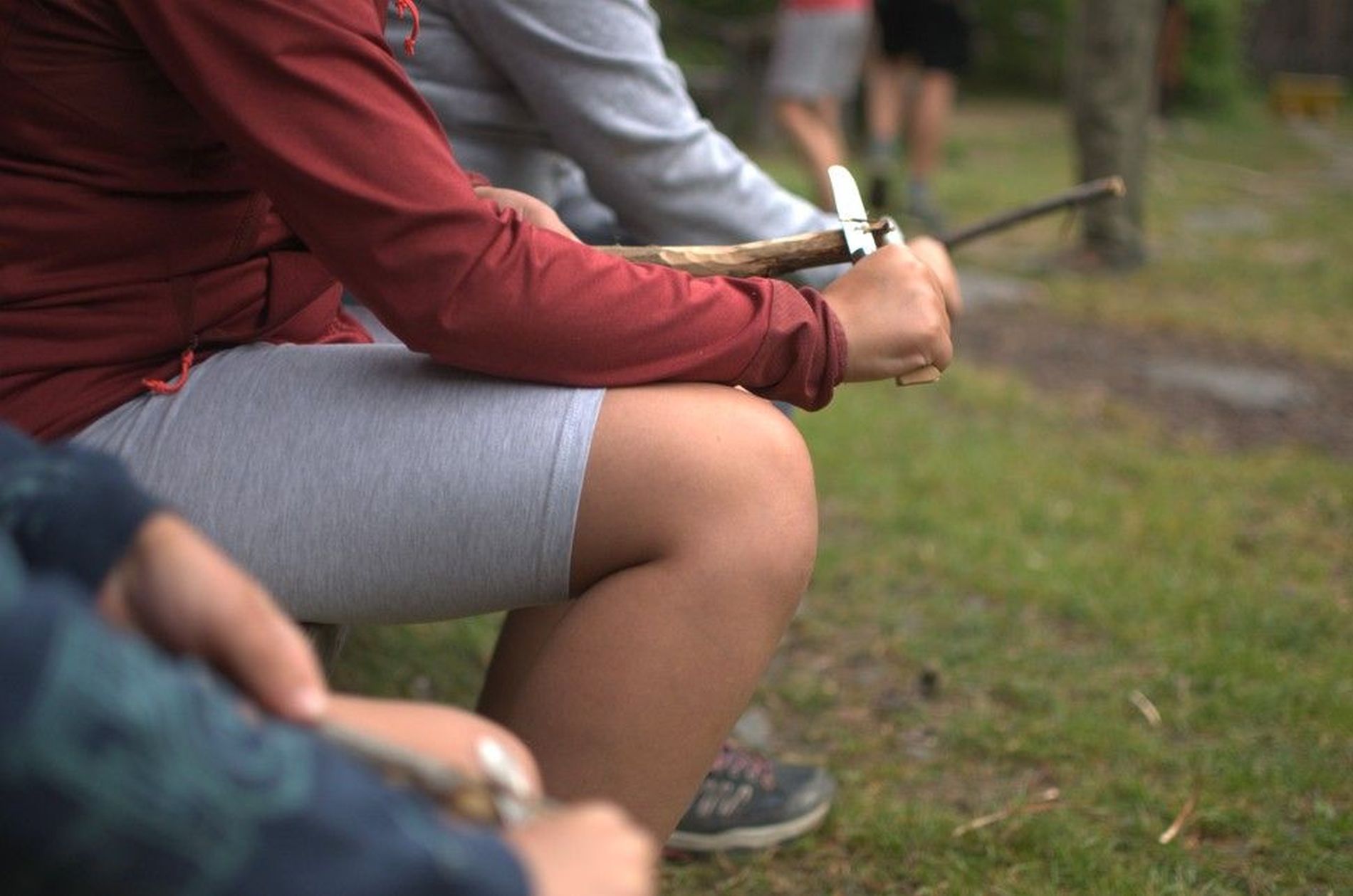 Schnitz-Tipps des archeoParc-Kindersommerteams
